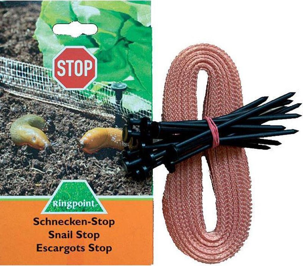 RINGELSPITZ - Kupfer-Schneckenschutz für Garten – kinder- & Produktbild 