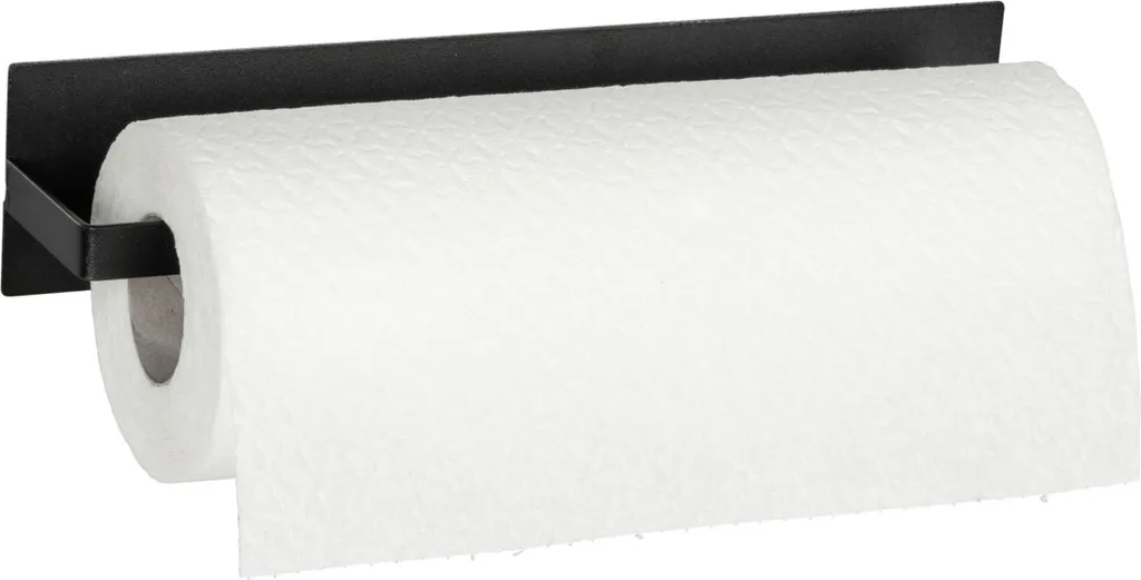 Supporto Magnetico per Rotolo Cucina WENKO Ima Nero - Metallo Robusto