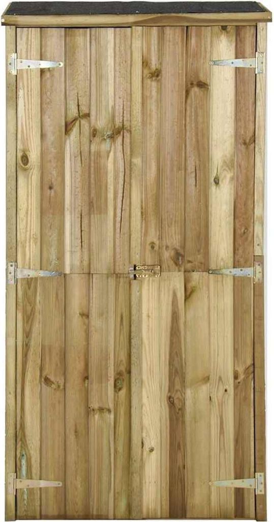 vidaXL Prístrešok na náradie Borovica 85×48×177 cm Obrázok produktu 