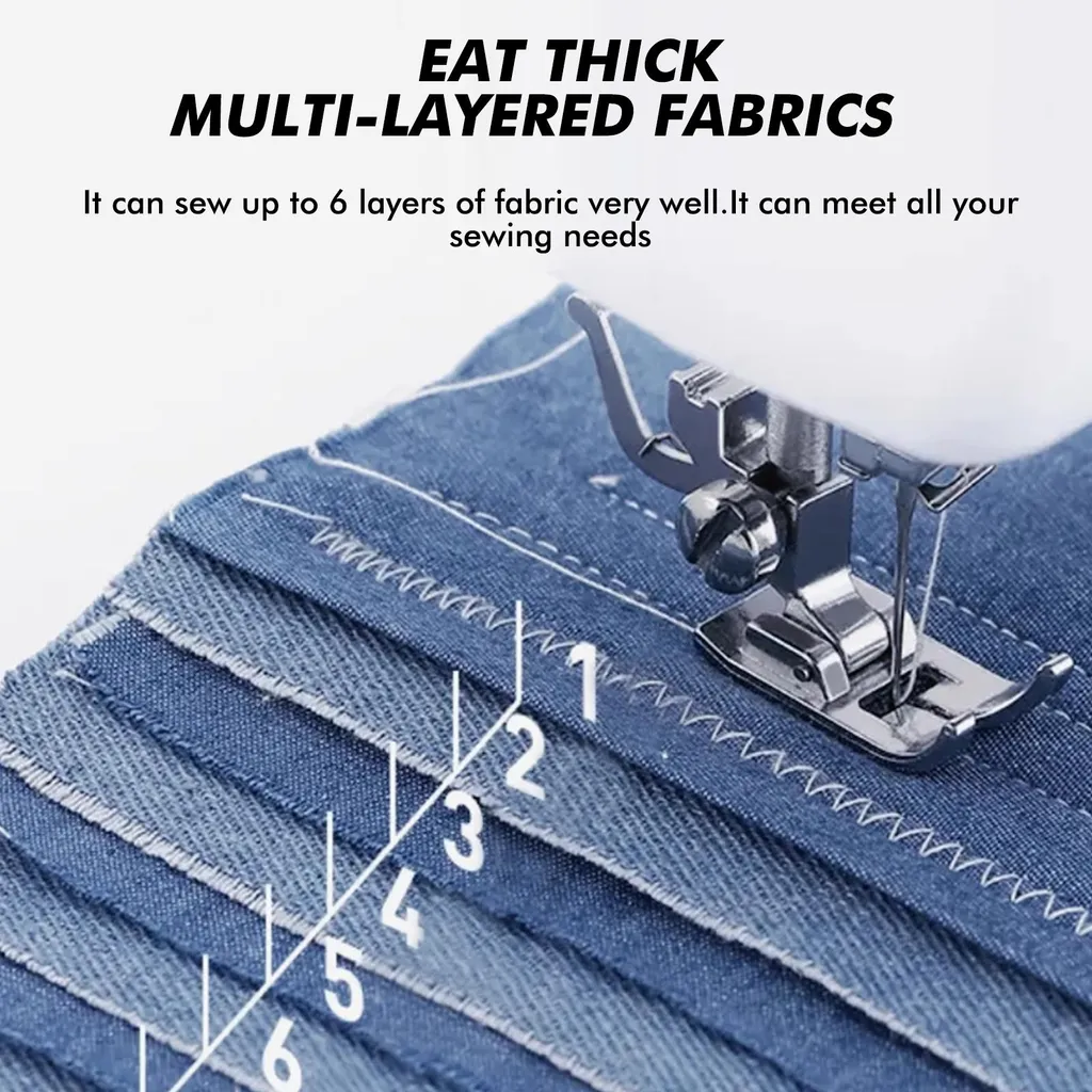 Mini machine à coudre 618 pour réparer vos vêtements facilement