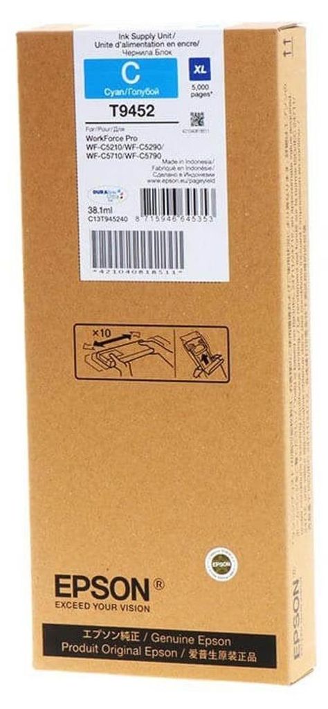 EPSON Tinte C13T945240 T9452 XL Cyan