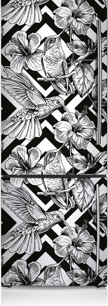 Magnetfolie Aufkleber Kühlschrankmagnete 70x190 cm - Kolibri.