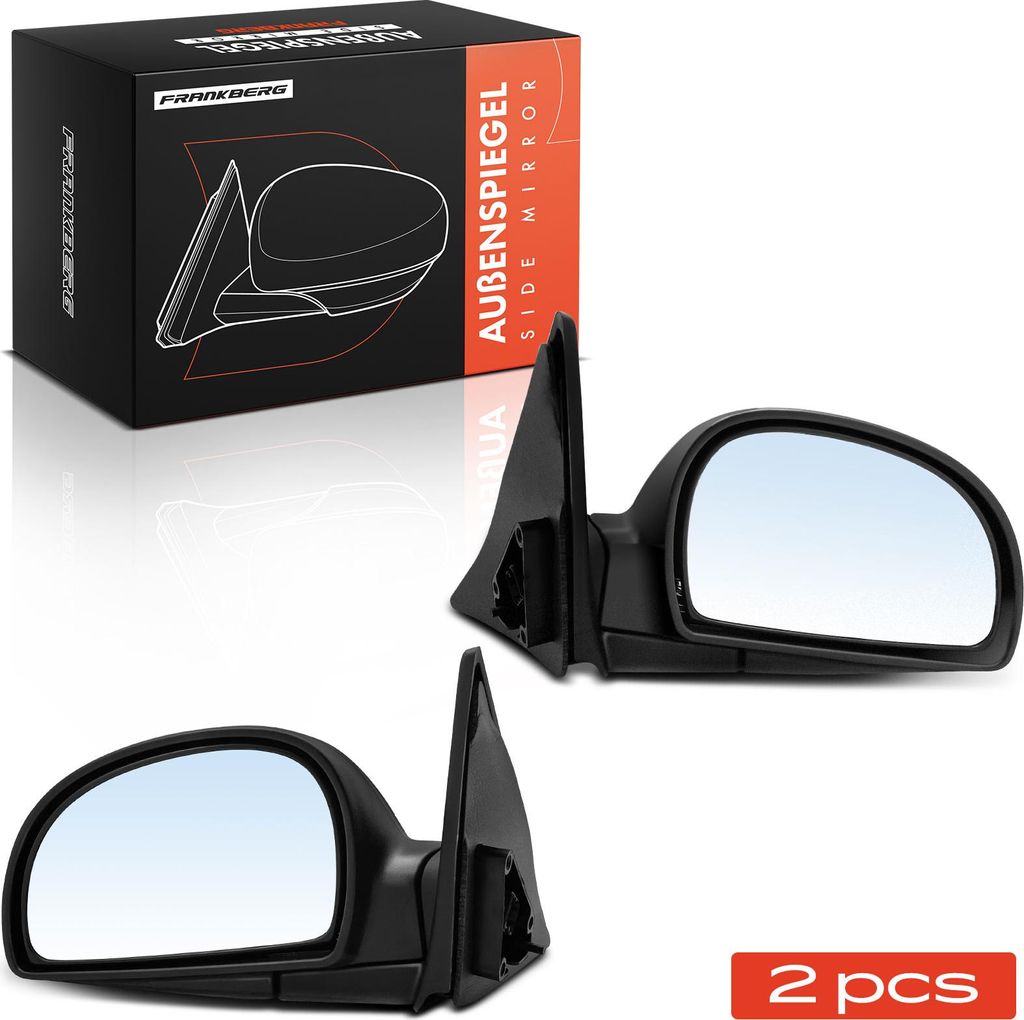 Frankberg 2x Außenspiegel Links Rechts für Hyundai Accent 2 Stufenheck LC