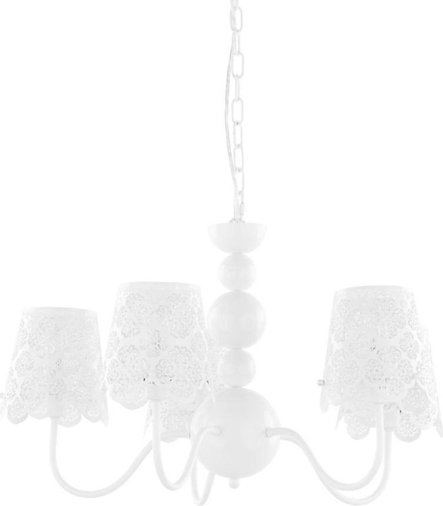 Italux PND-2424-1L-WH Pendelleuchte Palermo D320mm 1x40W E27 weiß