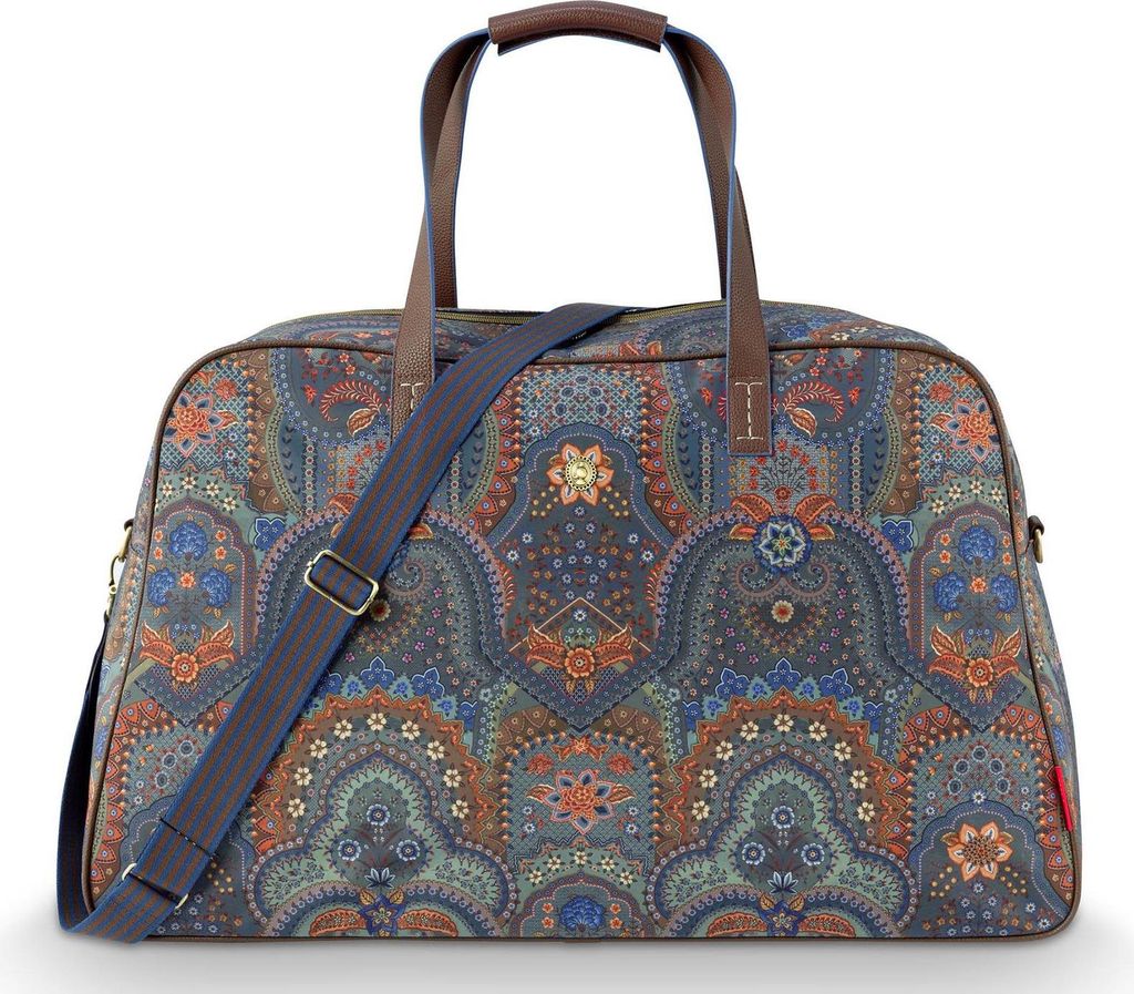 Pip Studio Tovy Weekend Bag Large Jabali Farbe Blue 65x25.5x35cm