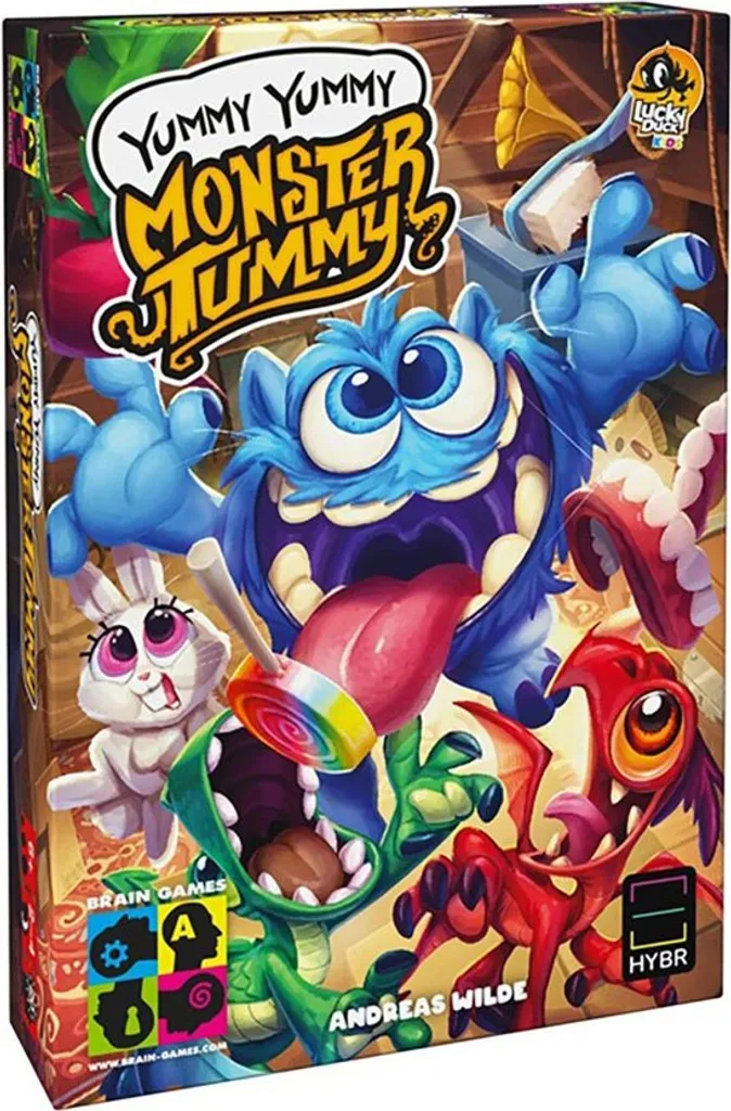 Yummy Yummy Monster Tummy : Jeu de Société avec Application Mobile