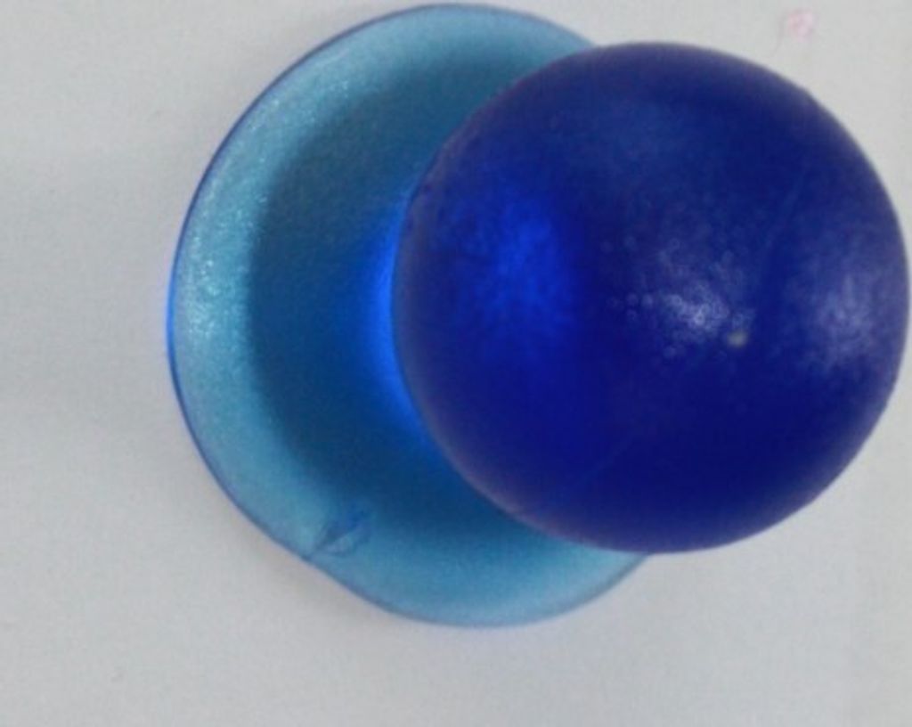 Handy Stütze / Ständer / Halter mit Noppen in dunkelblau ideal für Smartphones und Handys von connecty+