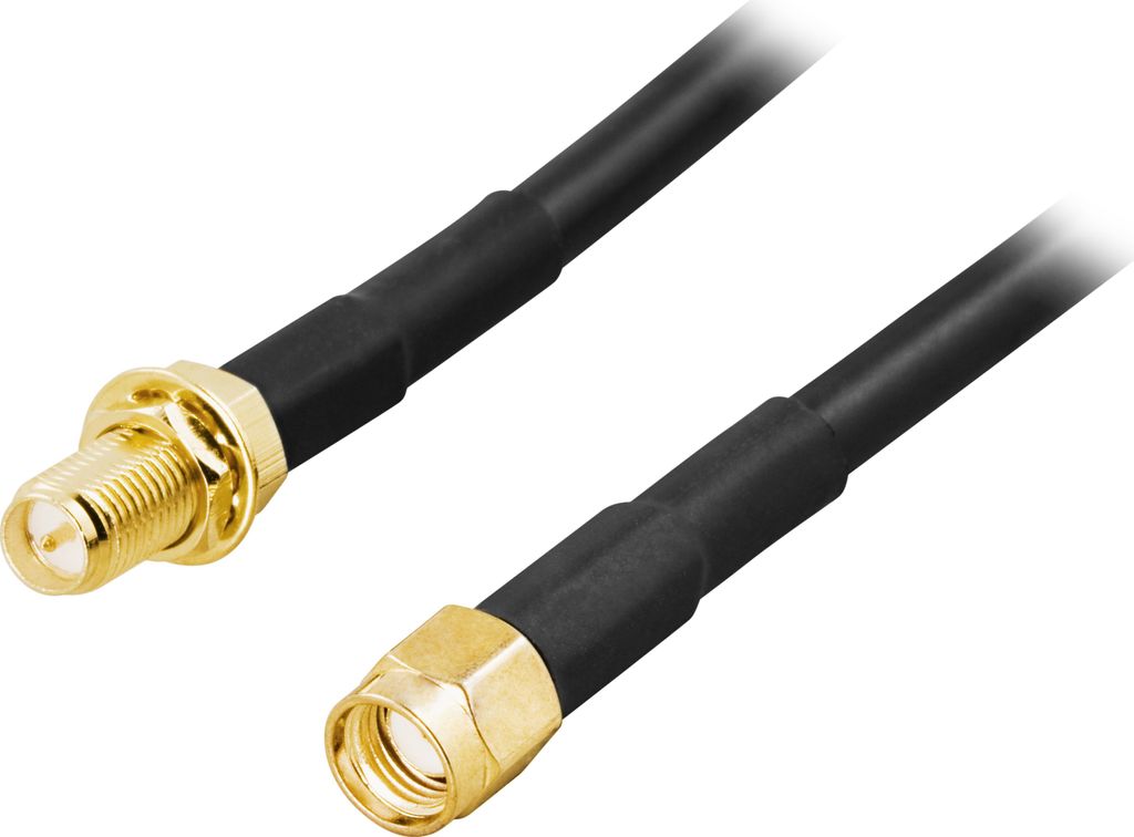 Goobay 51678, 5 m, LMR195, RP-SMA, RP-SMA, Černá Obrázek produktu 