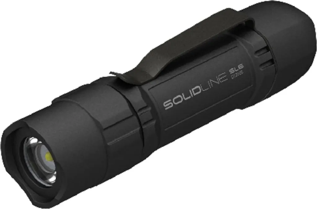 Lampe SOLIDLINE SL6 320 lumens avec faisceau réglable et clip métal