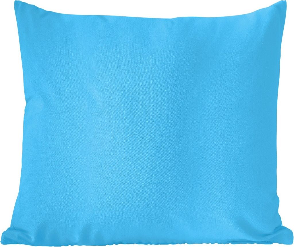 MuchoWow Zierkissen Sofakissen Wohnzimmer Dekokissen 45x45 cm Blau - Licht - Farben - Schlafpolster - Polster für das Sofa