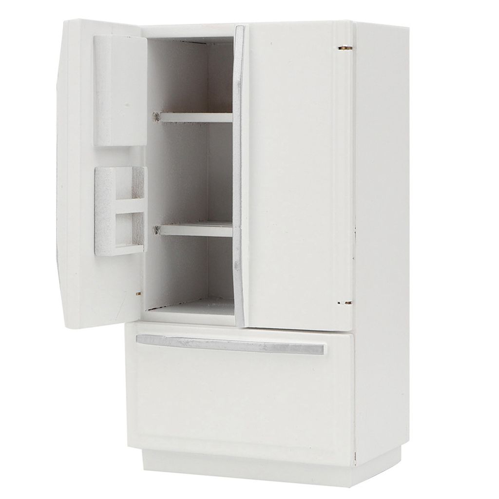 Koelkastmodel, Houten koelkastmodel, Mini-koelkast, Productafbeelding 