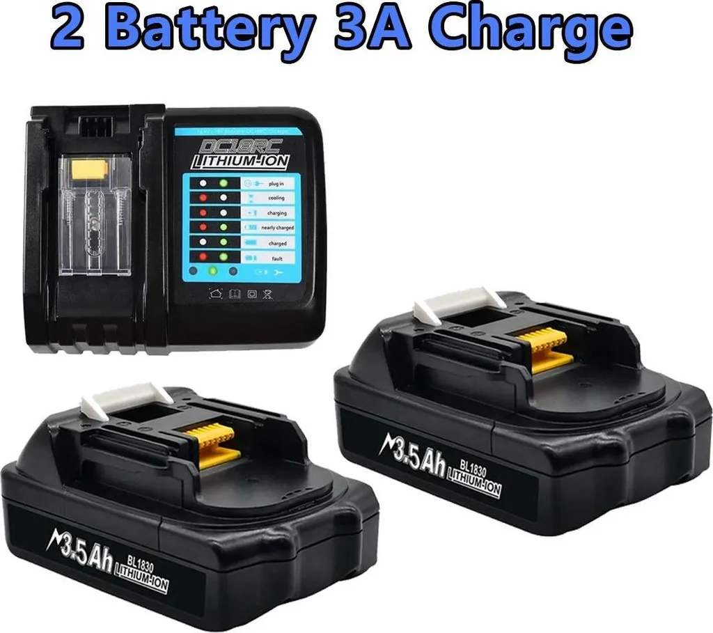 Solution Batterie 18V pour Remplacer BL1840 BL1860 - Kit Complet Rapide