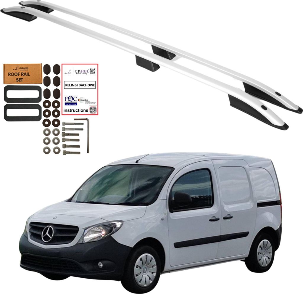 Barres de toit MERCEDES-BENZ CITAN W415 L1 KURZ 2012-2021 Image du produit 