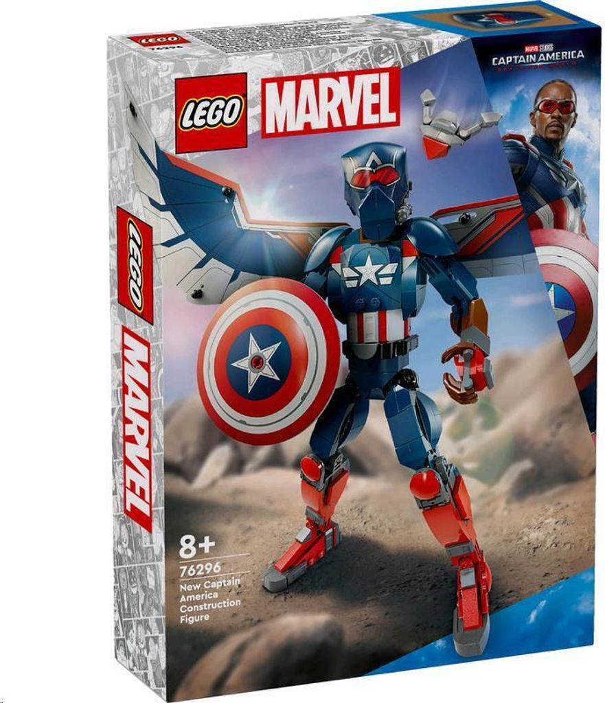76296 - LEGO Super Heroes - Nová figurka Kapitána Ameriky Obrázek produktu 