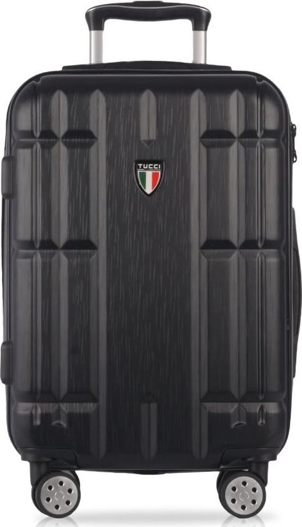 TUCCI Massa L+ Kunststoffkoffer - schwarz