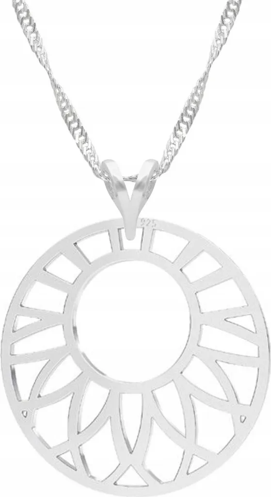 Collana Rosetta Argento 925: Il Regalo Perfetto da 52 cm