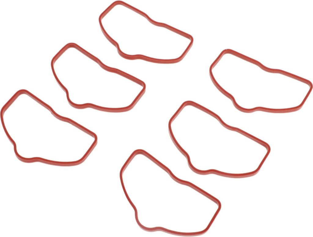 Untere Ansaugkrümmerdichtung Für Audi A4 2008-2015 Ansaugkrümmerdichtung Für Audi A5 2009-2017 Nr.06E129717F Silikon 6 Stück