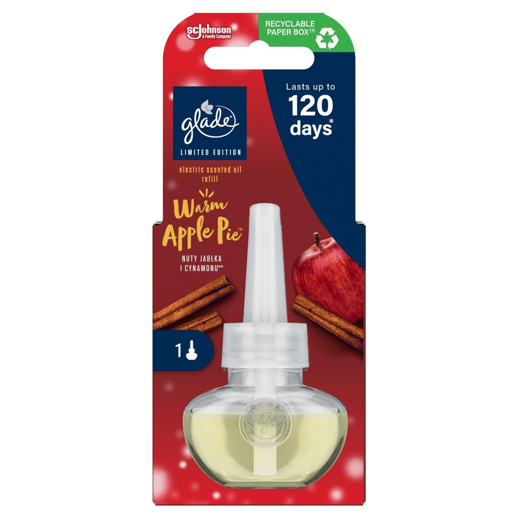 Ricarica per deodorante elettrico Glade Warm Apple Pie 20 Immagine del prodotto 
