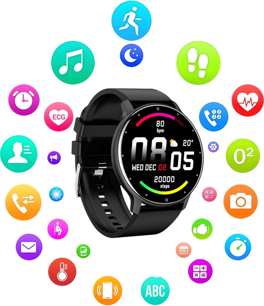 Inteligentné hodinky Smart Watch 45 mm náramkové dotykovým Obrázok produktu 15
