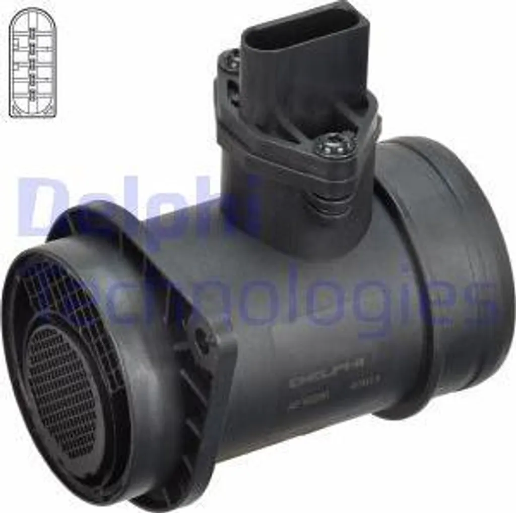 Débitmètre d'air Delphi AF10260-12B1 pour Passat 3B et Transporter IV