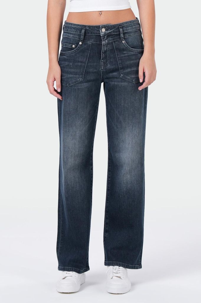 M.O.D Miracle of Denim Nini Wide Leg Jeans Damen Eco Blue