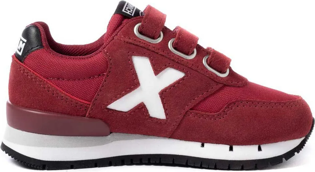 Baskets Munich Dash Kid Vco 106 Bordeaux : Finis les Lacets Défaits - 8
