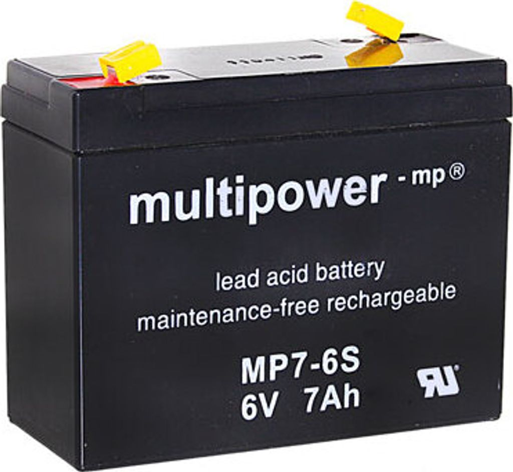 Multipower Blei-Akku MP7-6S Pb 6V 7Ah