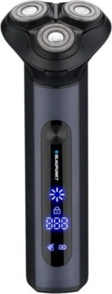 Blaupunkt MSR711 Rasoir électrique pour crâne et barbe noir haute précision