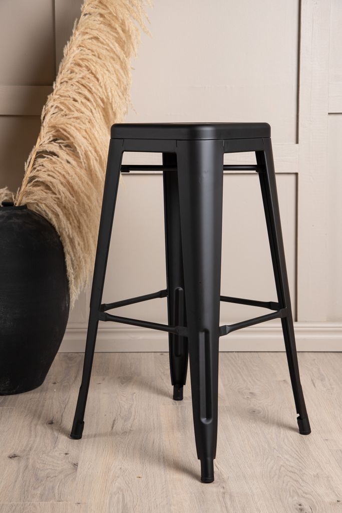 Venture Home Stuhl Tempe Schwarz 4er-Pack