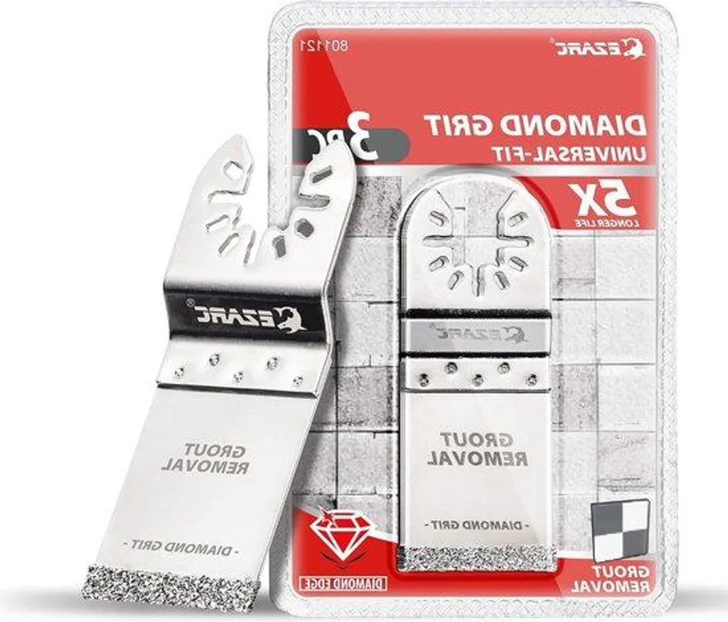 Lame diamantée grain fin pour découpe de carrelage tendre - Set de 3