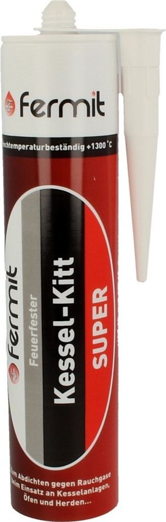 Fermit Kessel-Kitt Super +1300°C stucco da forno per alte Immagine del prodotto 