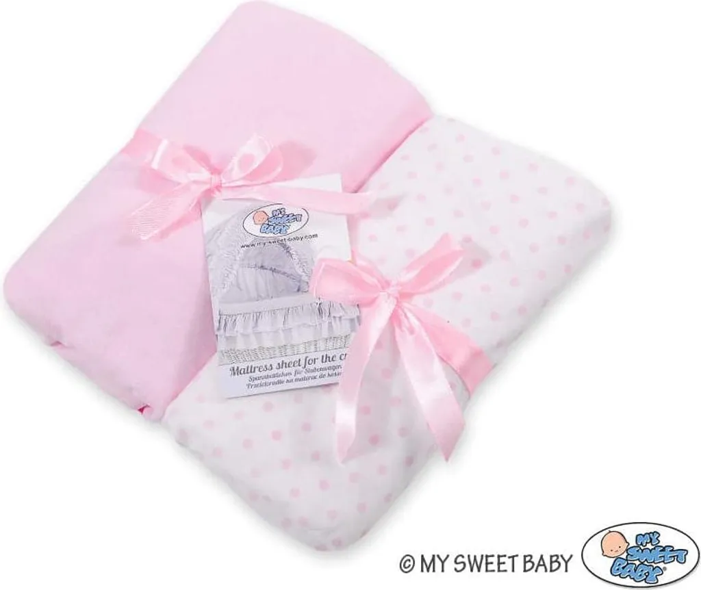 Set 2 Lenzuola Culla Cotone Elastico - Morbidezza per il Tuo Neonato - 2
