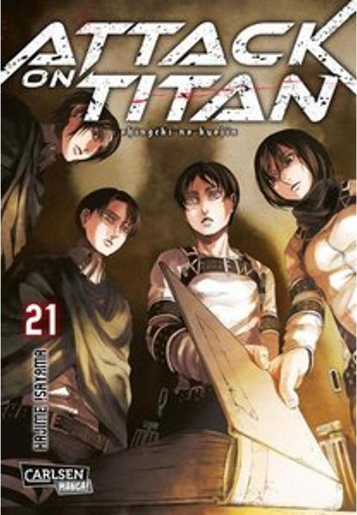 Attack on Titan 21 Immagine del prodotto 