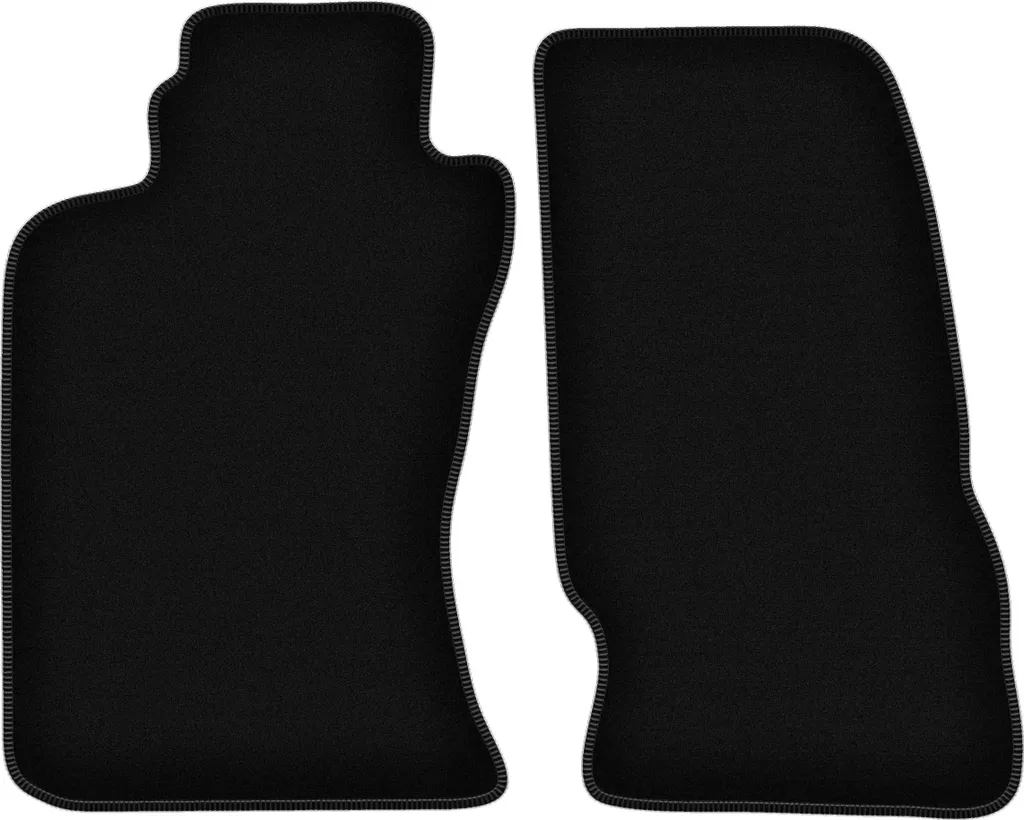 Tappetini Auto per Toyota Celica VI (1993-2000) Velluto Nero 2pz