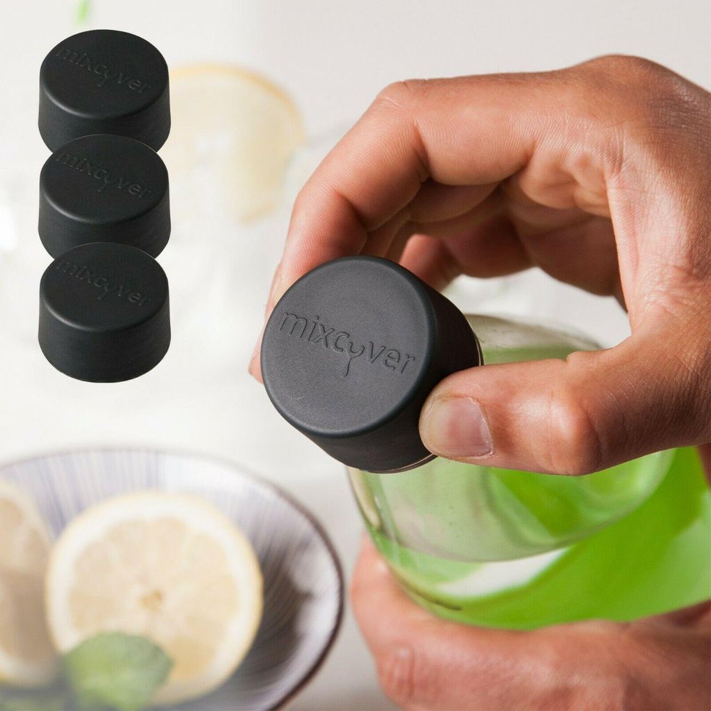 mixcover Ersatzdeckel passend für SodaStream PET Kunstoffflaschen 3er Set