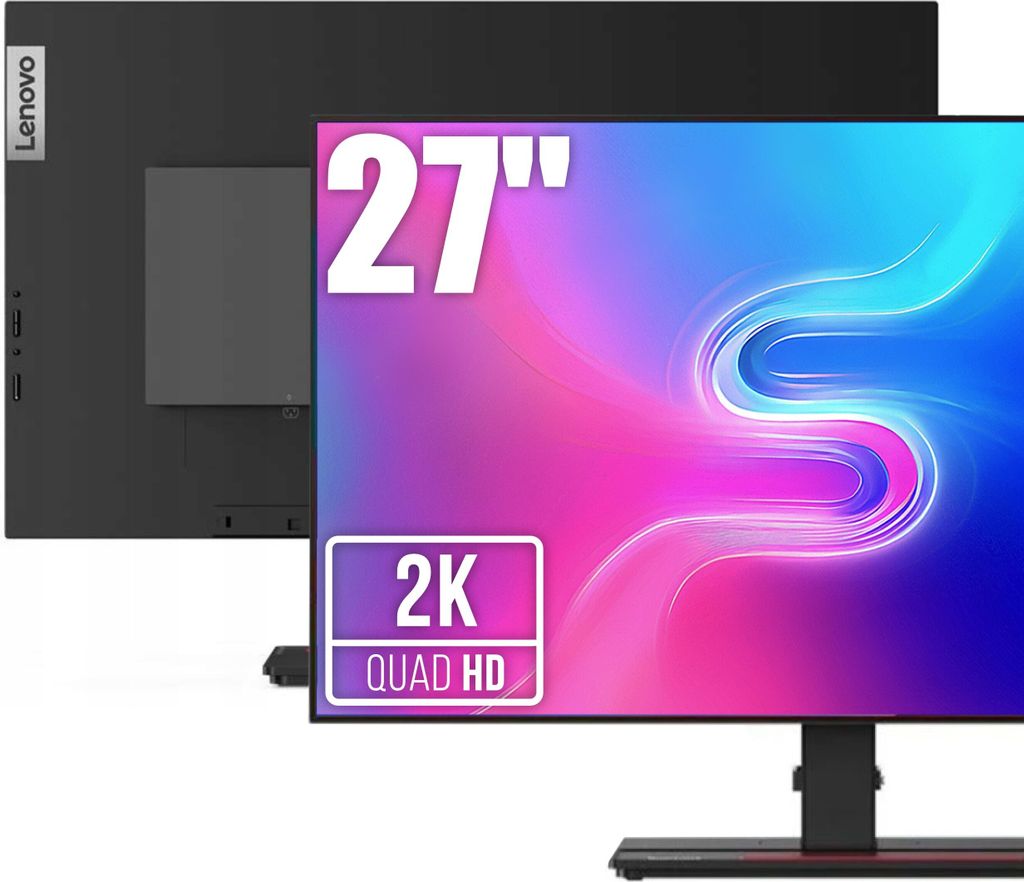 Lenovo ThinkVision P27q-20 LED display 68,6 cm (27") 2560 x Produktbild 17