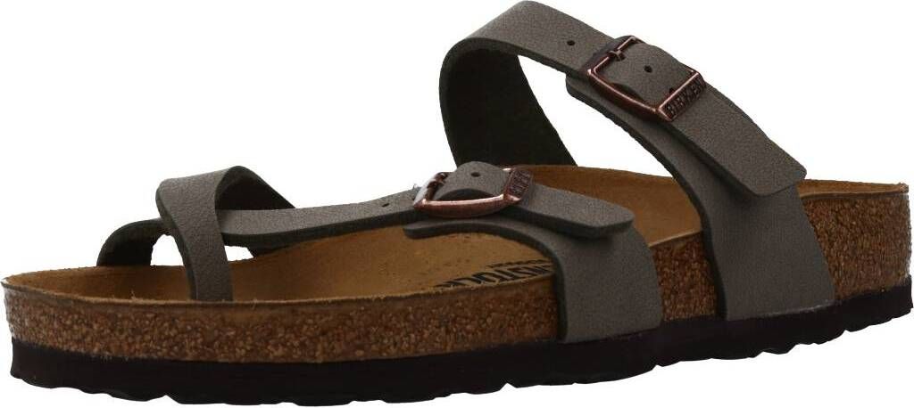 Sandalias Mujer BIRKENSTOCK Mayari BF-Nubuck COLOR Grau NBSTONE