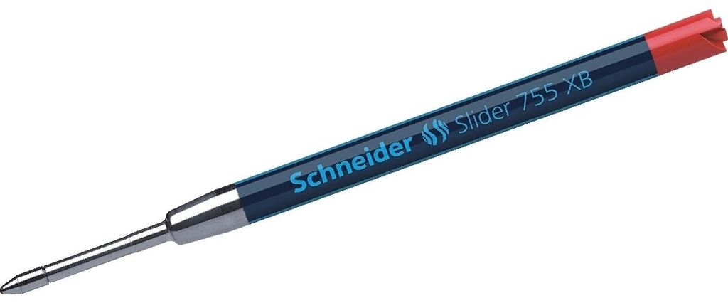 Schneider Schreibgeräte Slider 755, Rot, Extrabreit, Produktbild 