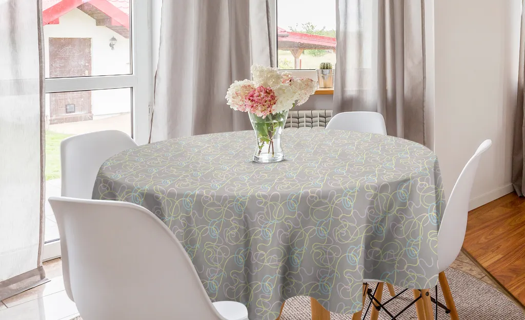 Tovaglia Rotonda 150 cm Lavabile Abakuhaus - Arredo Cucina Moderno