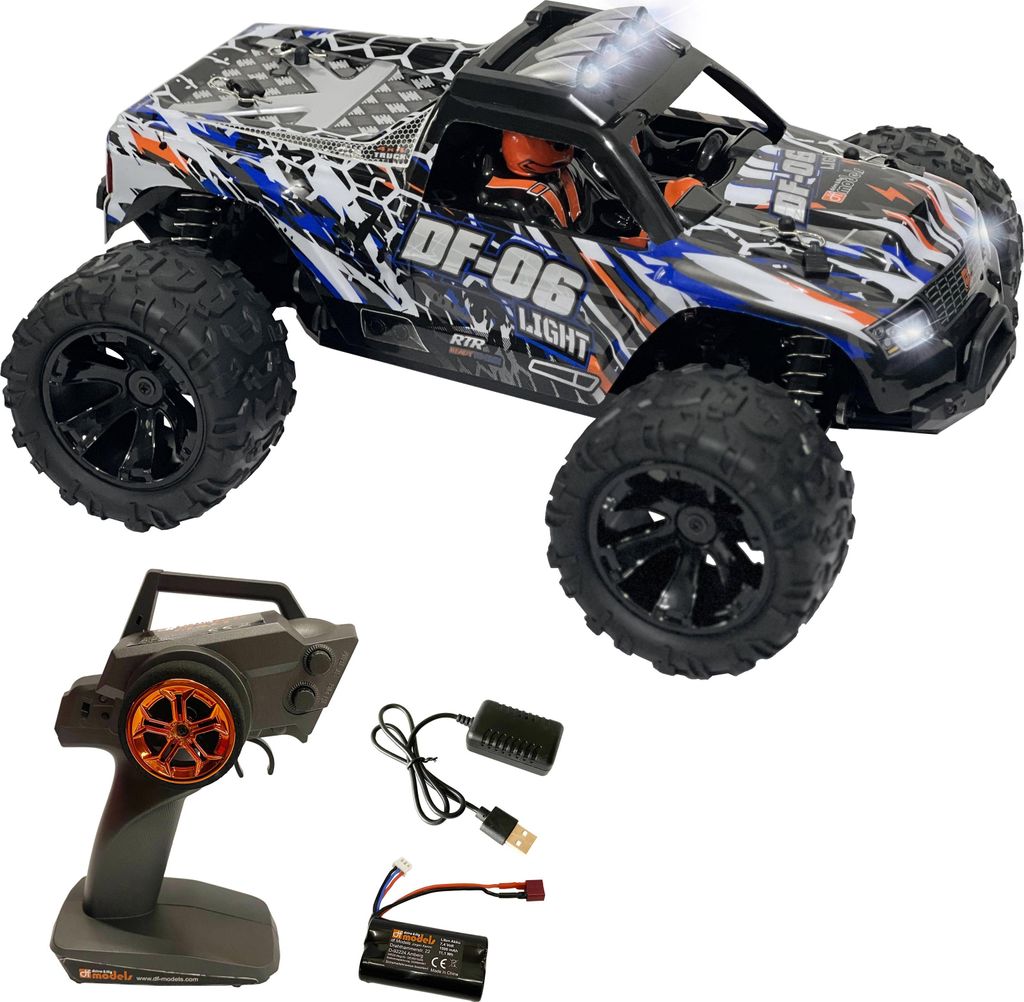 DF06 Light Truck 1:14 RTR - 4WD RC truck s LED a rýchlosťou Obrázok produktu 