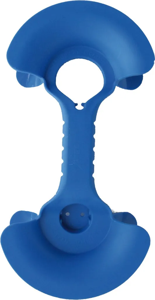 Rangement de câble pour rallonge électrique bleu, enrouleur compact