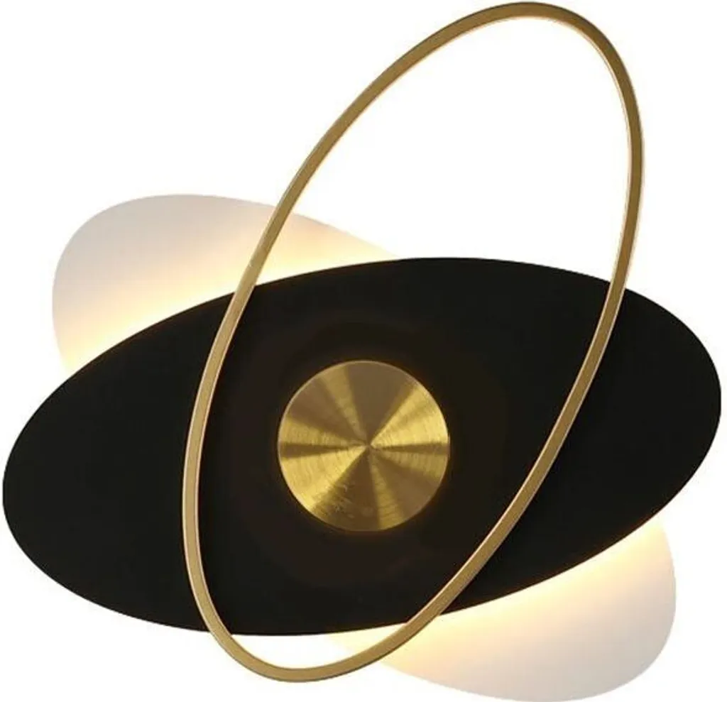 Applique Murale pour Couloir et Chambre - Luminaire Noir Toolight Chic