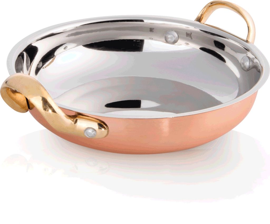 Diametro padella per scampi: 18 cm, - rame/acciaio inox Immagine del prodotto 