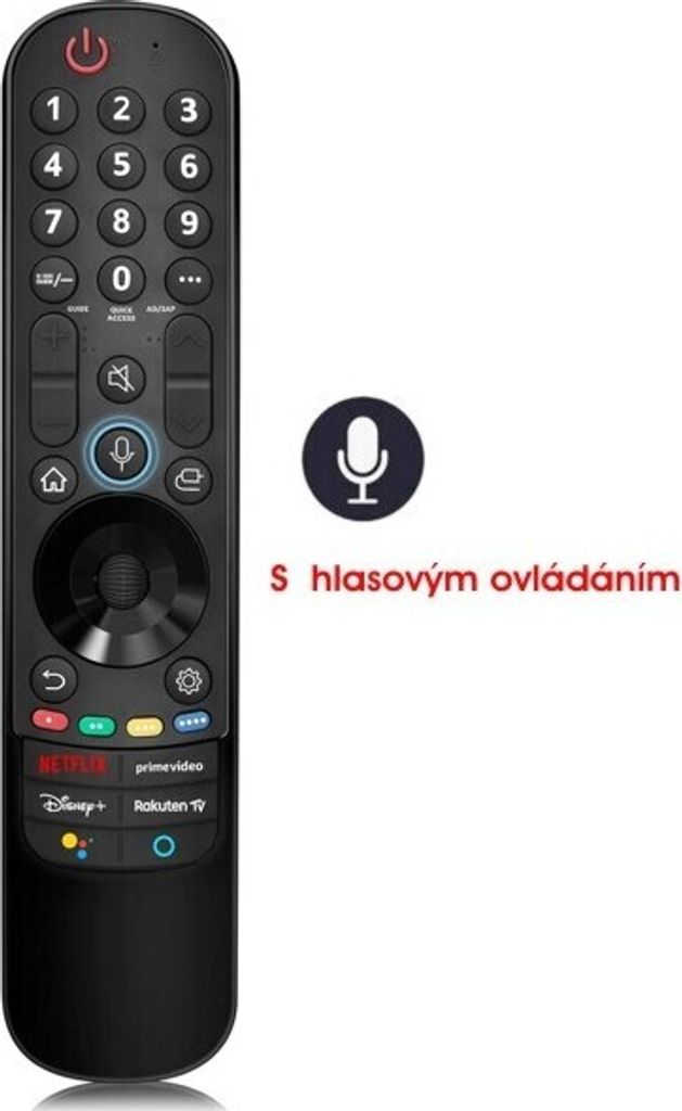 LG AN-MR21GA Bluetooth Magic Remote mit Sprachsteuerung, Ersatzfernbedienung