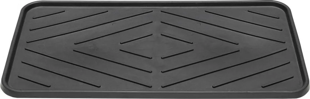 Tapis d'entrée TRAY : Paillasson tissé design pour intérieur et couloir