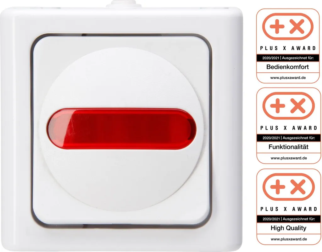 Interrupteur à bascule Kopp 561602008 1P IP44 250V en Thermoplastique