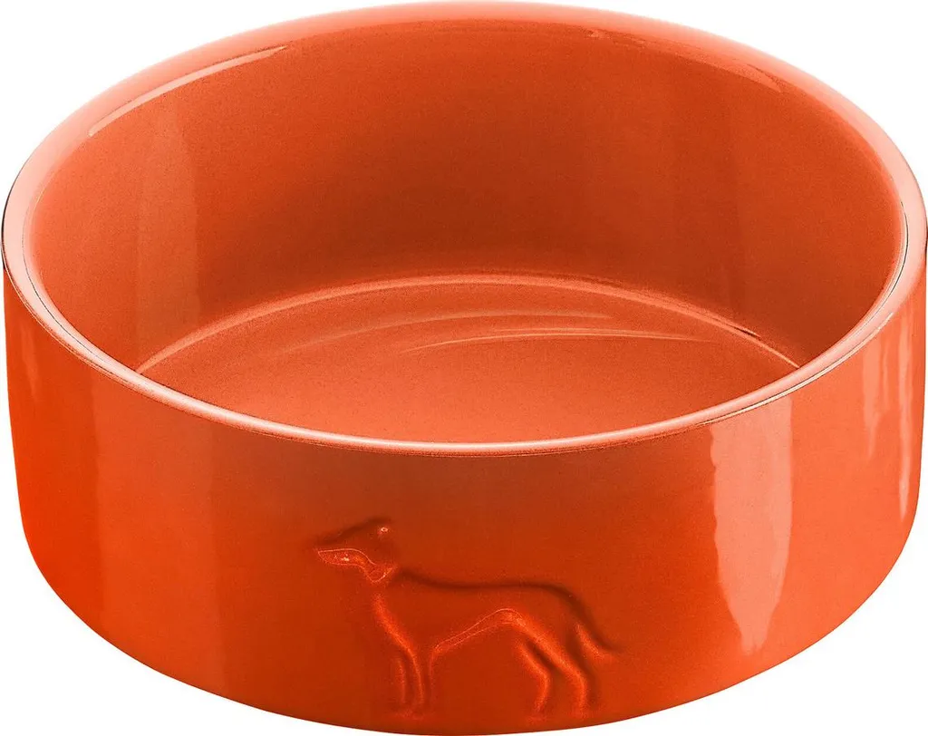 Ciotola per cani Hunter OSBY Arancione in ceramica da 1,1 litri