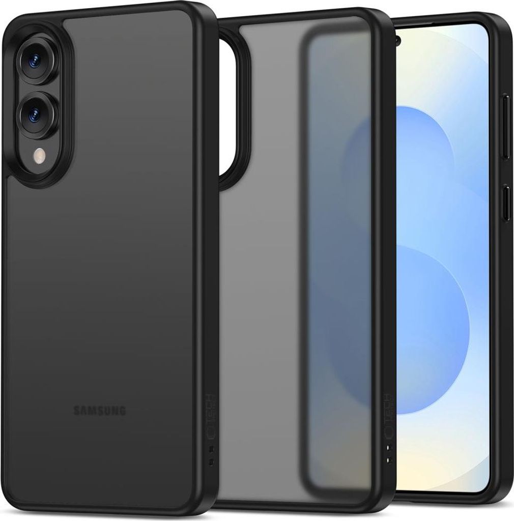 Tech-Protect Magmat Galaxy S25 Edge Mattschwarz