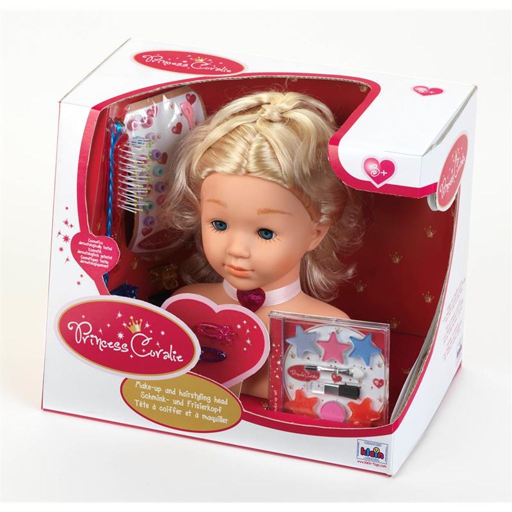 Mała czapeczka na głowę księżniczki Coralie (blond/różowa) Zdjęcie produktu