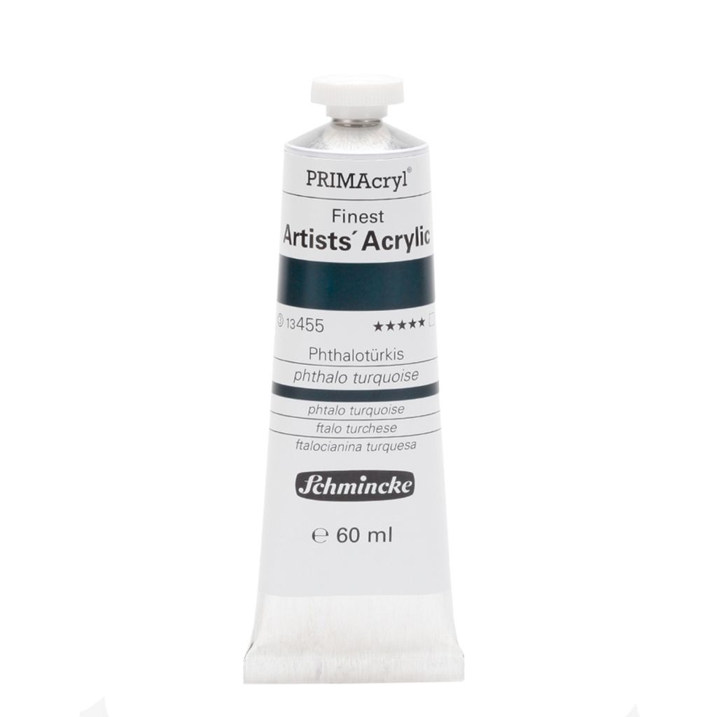 Schmincke 60ml PRIMAcryl Phthalotuerkis Acryl 13 455 011